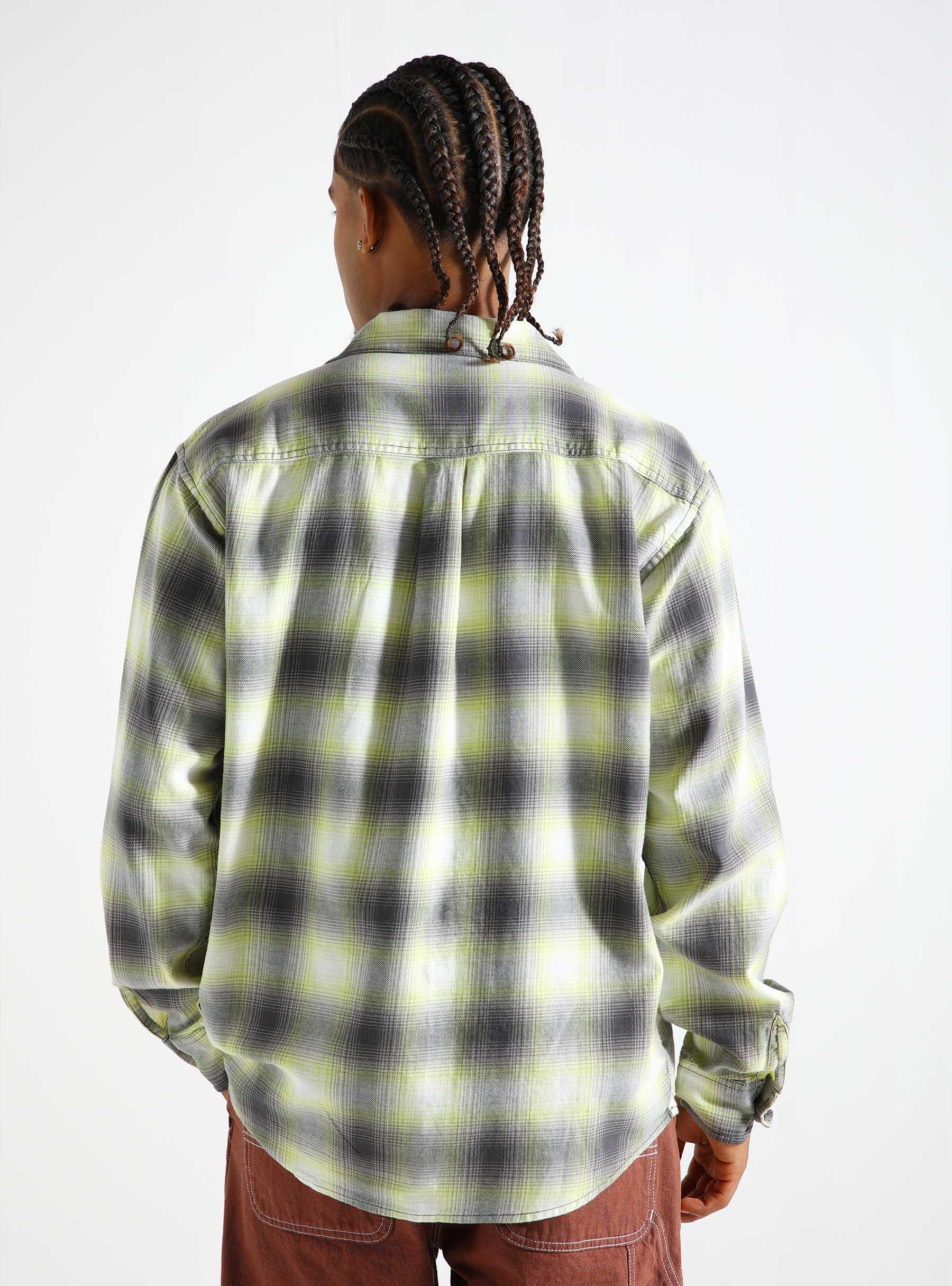 Longsleeve Blanchard Shirt Blanchard Check Arctic Lime I033691-2A9XX